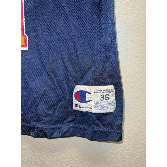 Vintage Mahmoud Abdul Rauf Jersey Demver Nuggets Champion NBA 36 Small - Picture 6 of 12